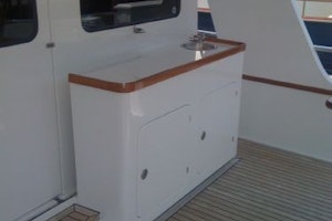 Cockpit locker/sink